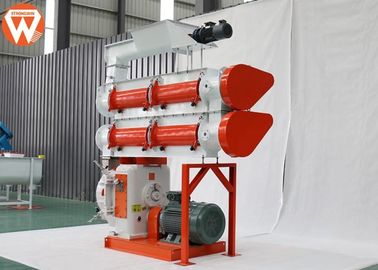 135kw Pellet Production Plant Dengan Screener Machine Capacity 5T / H High Efficiency
